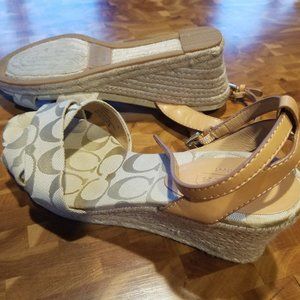 Coach Henley sandal, 7B, Neutral color